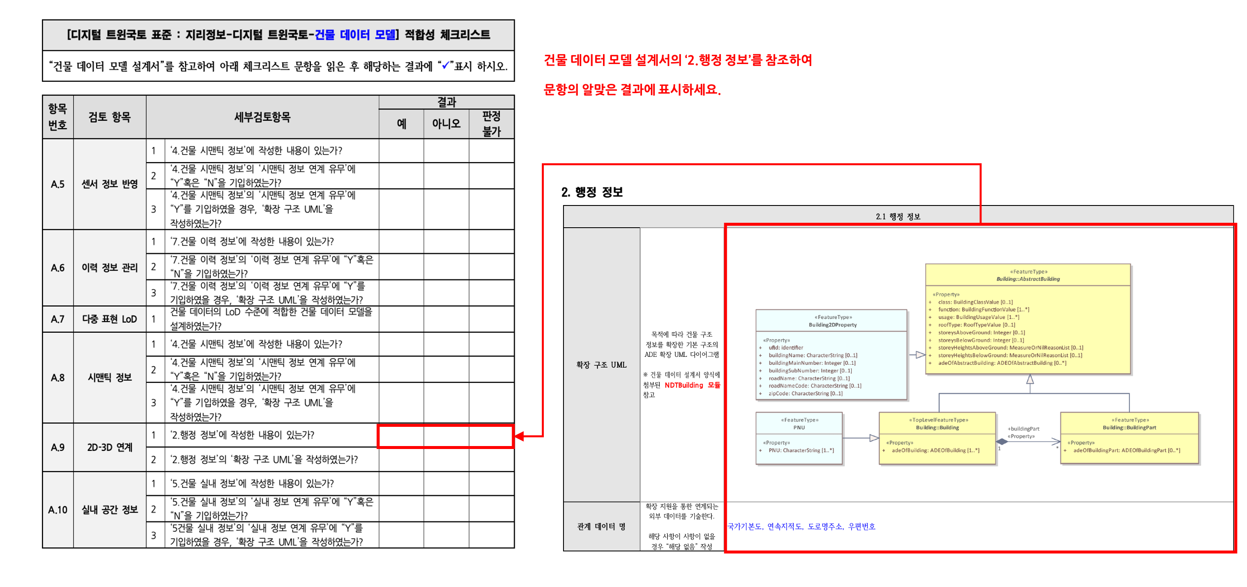 3장 건물 데이터 모델 표준 적합성 체크리스트 그림26.png