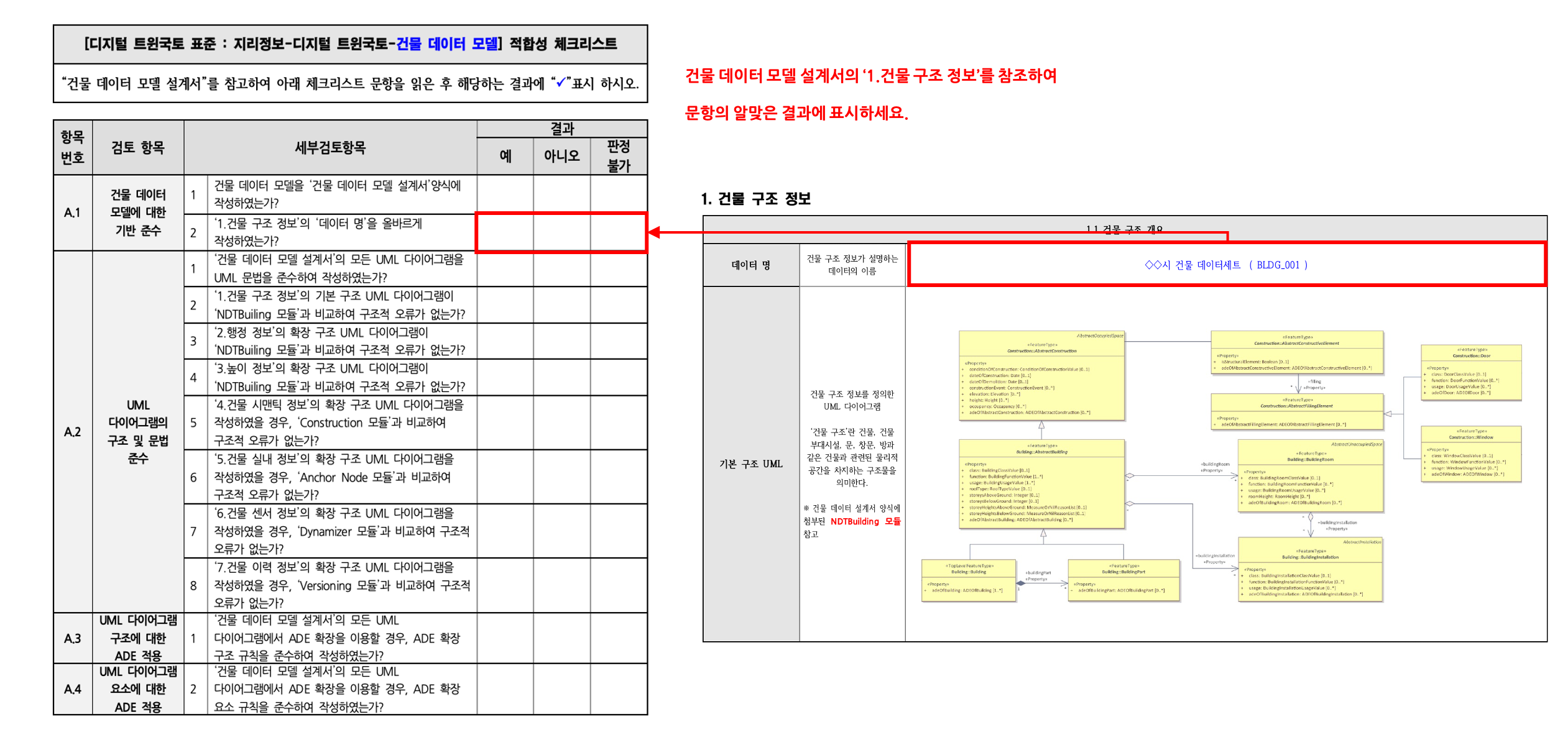 3장 건물 데이터 모델 표준 적합성 체크리스트 그림5.png