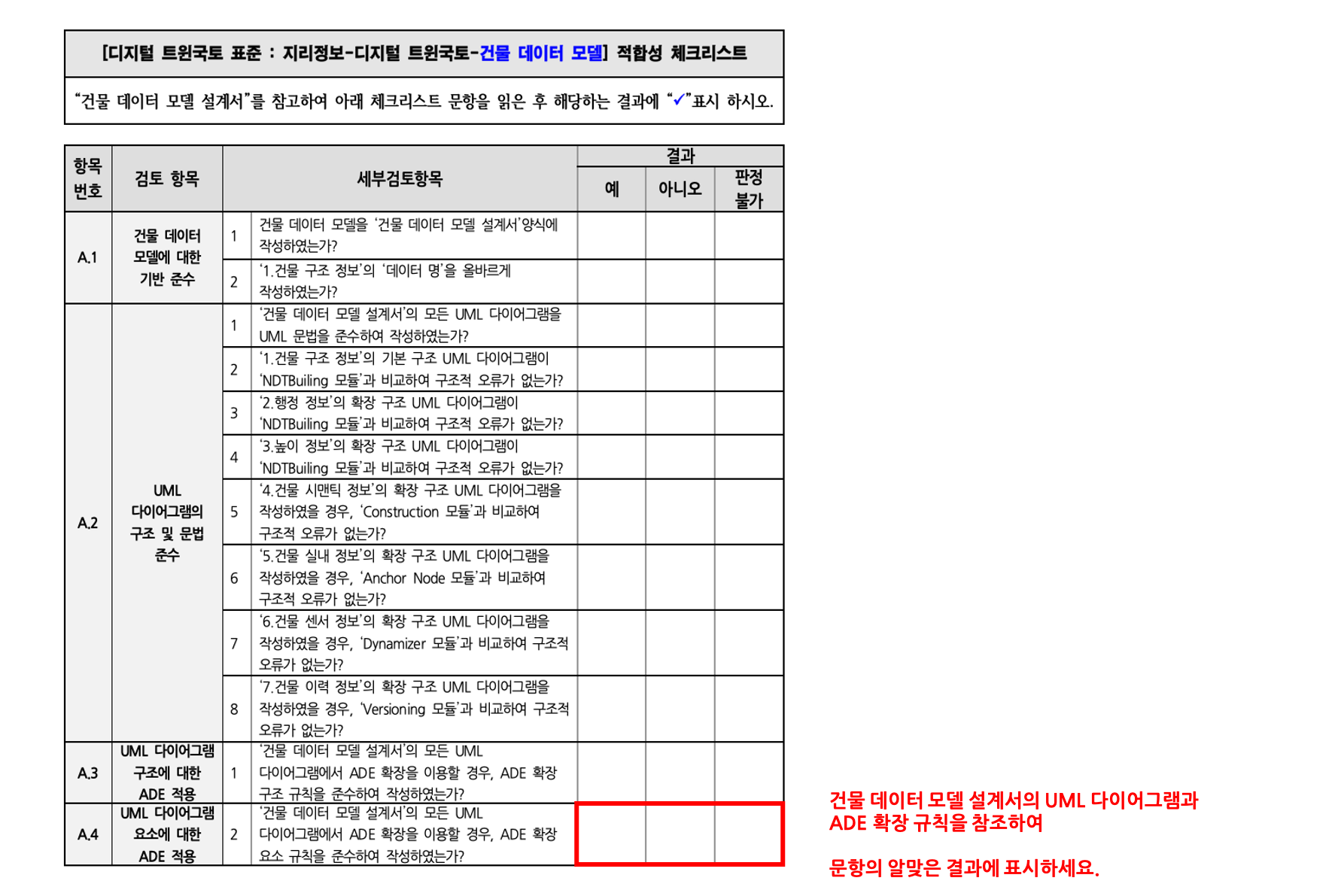 3장 건물 데이터 모델 표준 적합성 체크리스트 그림15.png